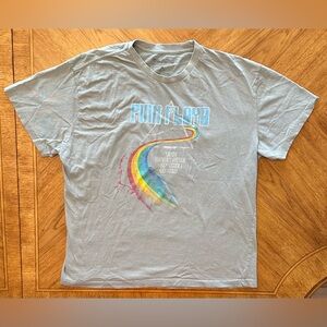 Pink Floyd T Shirt Dark Side Of The Moon Medium Mens Green Graphic Tee 2021 Rock